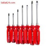 پيچ گوشتی کيفی 7 عددی ضربه خور حرفه ای رونيکس 2906