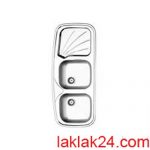 سينک استيل البرز مدل 50*270 توکار لگن چپ