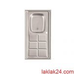سينک اخوان 50*100 روکار تک لگن چپ