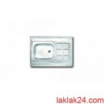 سينک اخوان 60*80 روکار تک لگن چپ