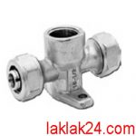 سه راهی صفحه دار تو پيچ کوپلی نيوپايپ 20x1/2x20