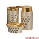 ست رومیزی شاین بژ طلا