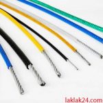 سیم بکسل روکش دار سایز 4