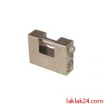 قفل کتابی فولادی کلید ناودانی باتیس سایز 80